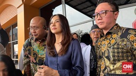 Sarwendah Tan rampung melakukan mediasi dalam sidang gugatan hak asuh anak dari Ruben Onsu di Pengadilan Negeri Jakarta Selatan, Rabu (15/7/2026).
