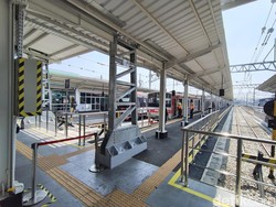 Peron 4-5 Stasiun Bogor Ditutup Sementara