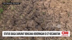 Pemerintah Kabupaten Bandung menetapkan status siaga darurat bencana kekeringan di 27 kecamatan di wilayah Kabupaten Bandung. Badan Meteorologi, Klimatologi, dan Geofisika mencatat penurunan curah hujan secara drastis pada awal Juli ini, jauh lebih r