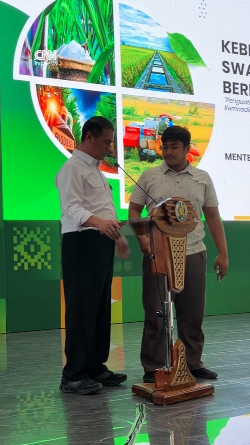 Diinterupsi Mahasiswa, Mentan Ajak Diskusi Saat Pidato di Medan