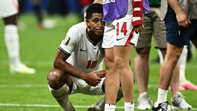 Air Mata di Atlanta, Mimpi Piala Dunia Inggris Hancur di Tangan Argentina