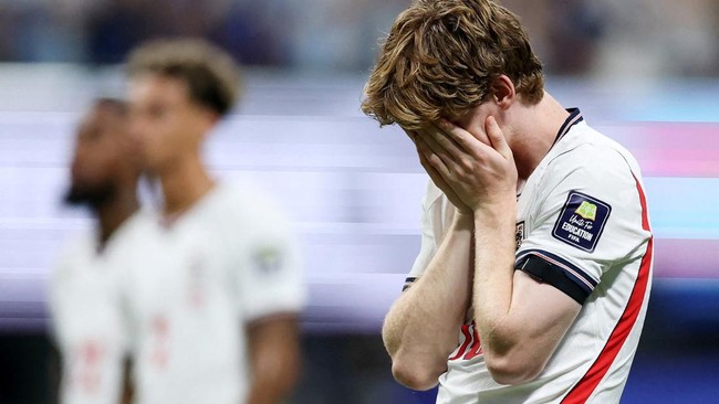 Air Mata di Atlanta, Mimpi Piala Dunia Inggris Hancur di Tangan Argentina