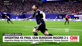 Timnas Argentina memastikan langkah ke final Piala Dunia 2026 setelah meraih kemenangan dramatis 2-1 atas Inggris pada laga semifinal di Stadion Atlanta, Amerika Serikat. Hasil ini membawa Argentina selangkah lebih dekat untuk meraih gelar juara duni