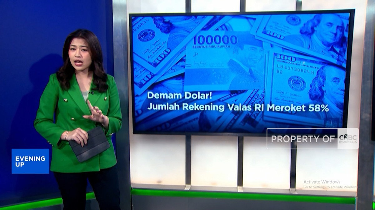 Video: Demam Dolar! Jumlah Rekening Valas RI Meroket 58%