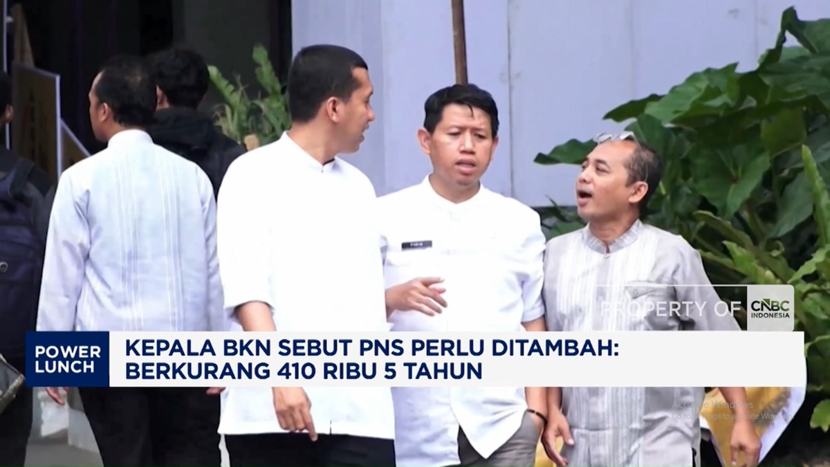 Video: Kepala BKN Sebut PNS Perlu Ditambah: Berkurang 410 Ribu 5 Tahun