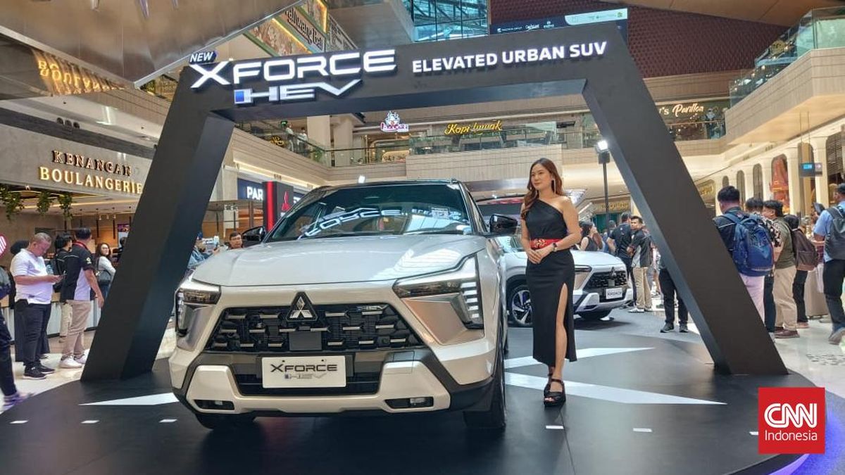 Mitsubishi Xforce HEV Dirakit di Indonesia