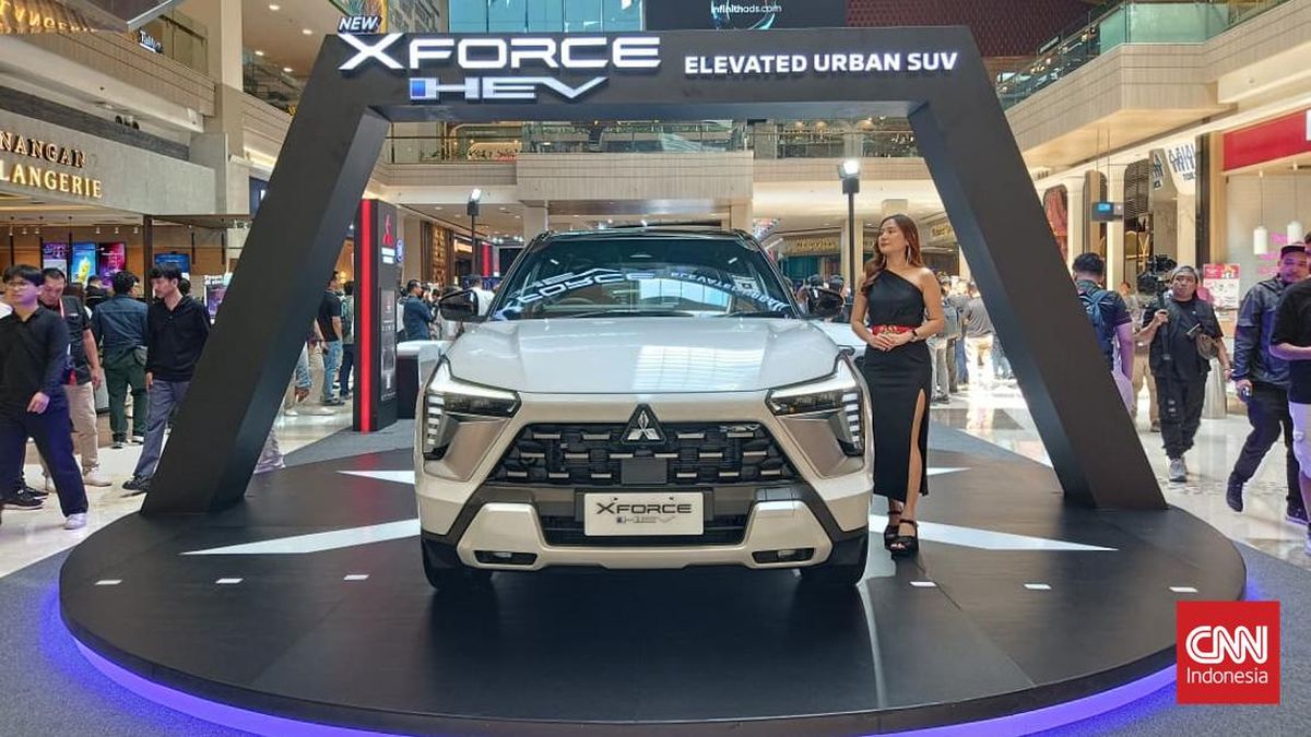 Mitsubishi Xforce Hybrid Tembus 1.000 Km dengan 1 Tangki, Ini Fitur Unggulannya