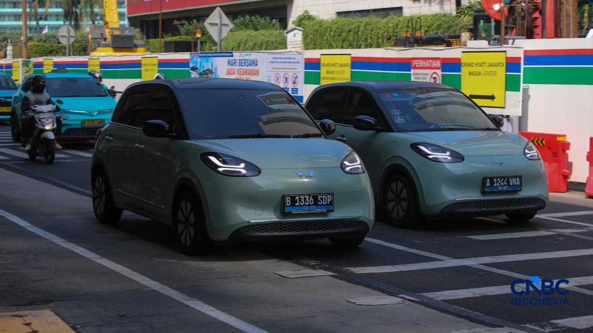 Penampakan Mobil Listrik China Sukses "Menjajah" Jalanan Jakarta