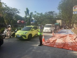 Lalin di Sejumlah Ruas Jalan Arteri Jakarta Macet