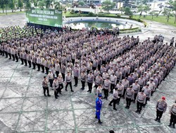 Polda Riau Kerahkan 200 Petugas Kebersihan di Riau Bhayangkara Run 2026