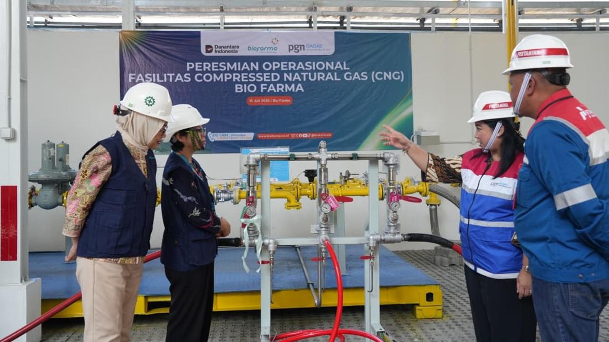 Dukung Transisi Energi, Bio Farma Pakai CNG Milik PGN