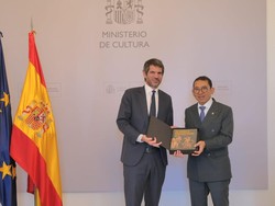 RI-Spanyol Perkuat Kerja Sama Budaya & Dukung Pelindungan Budaya Palestina