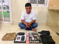 Sindikat Sabu Jaringan Kalteng di Kukar Dibongkar, 1 Pelaku Kabur Bawa Senpi