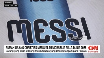VIDEO: Rumah Lelang Christie's Menjual Memorabilia Piala Dunia 2026