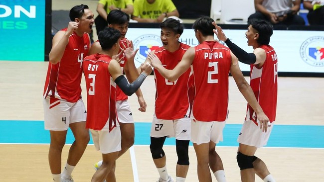 Timnas Voli Indonesia menempati puncak klasemen SEA V Cup 2026 usai kalahkan Kamboja.