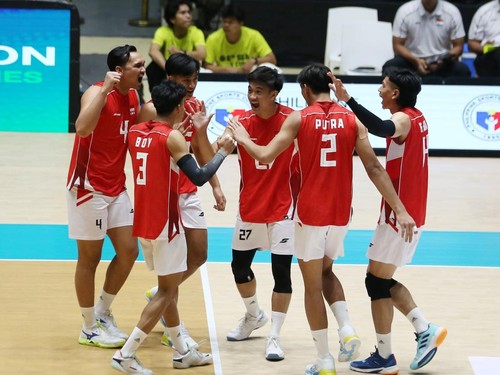 Timnas Voli Indonesia kalahkan Kamboja di SEA V Cup 2026.