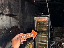Gas Melon Meledak Ludeskan Warung Bakso di Kuta, Sekeluarga Alami Luka Bakar