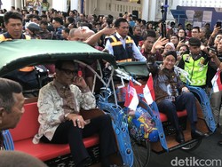 Hore! Wisatawan Bisa Naik Becak Listrik Gratis Keliling Malioboro Hari Ini