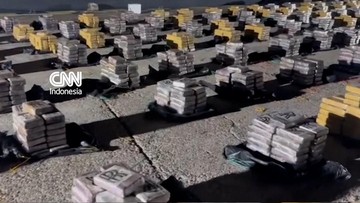 3 Ton Kokain Selundupan Diamankan Angkatan Laut Kolombia