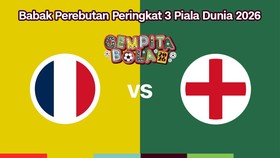 Cover live report - Perebutan Peringkat 3 Piala Dunia 2026 (Prancis VS Inggris)