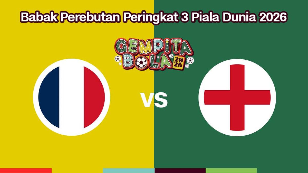 LIVE REPORT: Prancis vs Inggris di Piala Dunia 2026