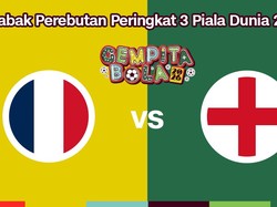Cover live report - Perebutan Peringkat 3 Piala Dunia 2026 (Prancis VS Inggris)