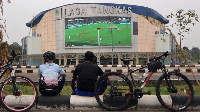 Stadion Gelora Pakansari Bersolek Jelang Piala AFF 2026