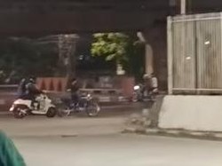 Geng Motor Tawuran Pakai Sajam di Jalan Pettarani Makassar