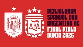 Infografis - Perjalanan Spanyol dan Argentina ke Final Piala Dunia 2026 -