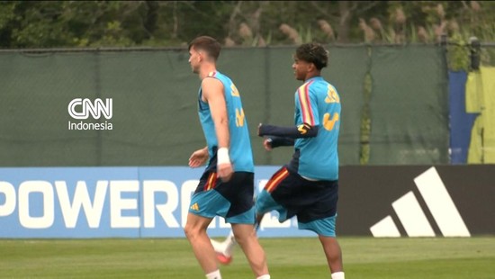 Intip Latihan Khusus Yamal dan Porro Jelang Final Piala Dunia