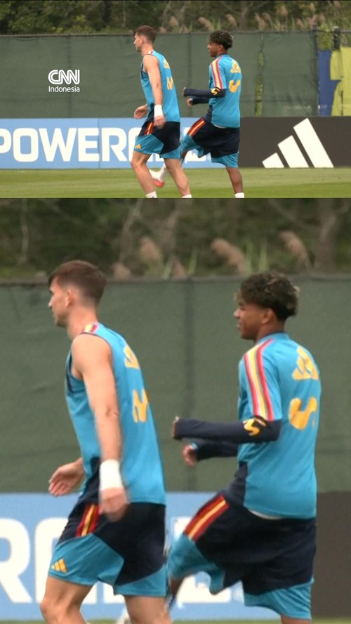 Intip Latihan Khusus Yamal dan Porro Jelang Final Piala Dunia