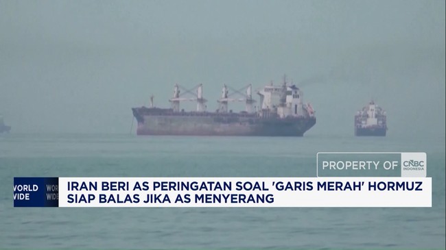 Video: Iran Beri AS Peringatan soal 'Garis Merah' Hormuz