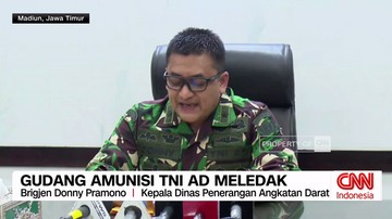 VIDEO: Kronologi Gudang Amunisi TNI AD di Madiun Meledak