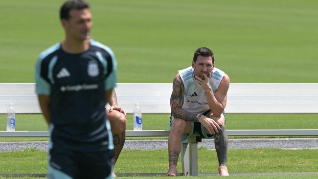 Latihan Timnas Argentina Jelang Final Piala Dunia 2026