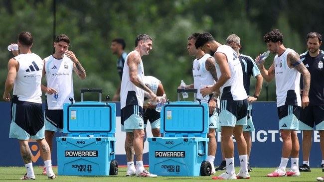Latihan Timnas Argentina Jelang Final Piala Dunia 2026