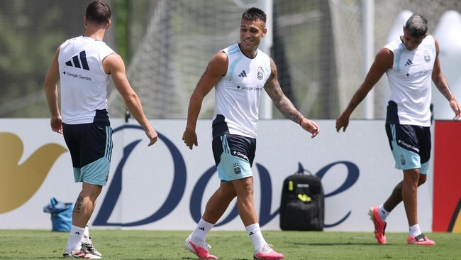 Latihan Timnas Argentina Jelang Final Piala Dunia 2026