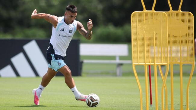Latihan Timnas Argentina Jelang Final Piala Dunia 2026