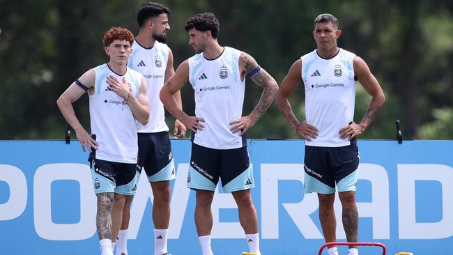 Latihan Timnas Argentina Jelang Final Piala Dunia 2026