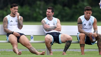 Latihan Timnas Argentina Jelang Final Piala Dunia 2026