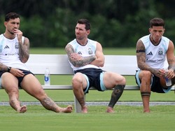 Latihan Timnas Argentina Jelang Final Piala Dunia 2026