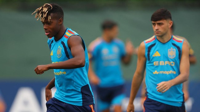 Latihan Timnas Spanyol Jelang Final Piala Dunia 2026
