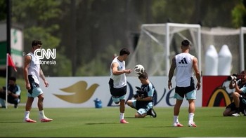Martinez dan Tim Langsung Berlatih Sehari usai Kalahkan Inggris