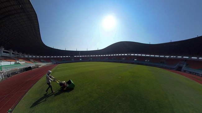 Stadion Gelora Pakansari Bersolek Jelang Piala AFF 2026