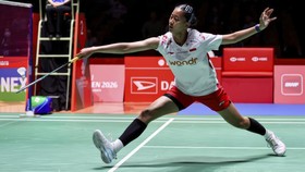 Putri KW mengalahkan Wang Zhi Yi pada babak perempat final Japan Open 2026 di Tokyo Metropolitan Gymnasium, Tokyo, Jumat (17/7) siang waktu Indonesia.
