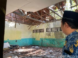 SDN Sukolilo 2 Pati Rusak Berat sejak 2019, Atap 2 Kelas Sudah Ambruk