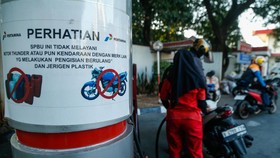 Sejumlah SPBU mulai membatasi pengisian BBM untuk motor Thunder.