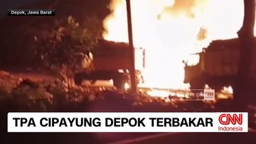 VIDEO: TPA Cipayung Depok Terbakar