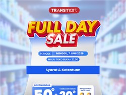 Merapat ke Transmart Full Day Sale! Serbu Pesta Diskon Meriah 50% + 20%