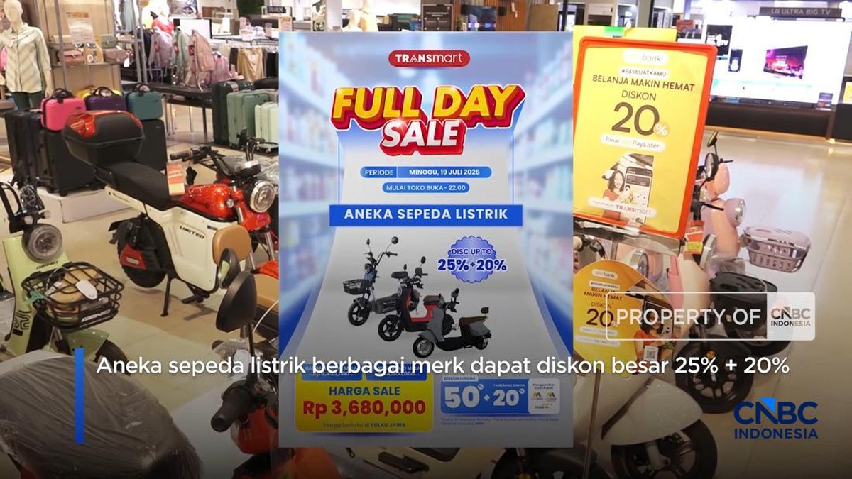 Jangan Kelewat Hari Ini, Transmart Diskon Besar-Besaran Lagi 50% + 20%
