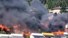 Kebakaran Hebat Lahap 100 Lebih Rumah di Lereng Bukit Norwegia